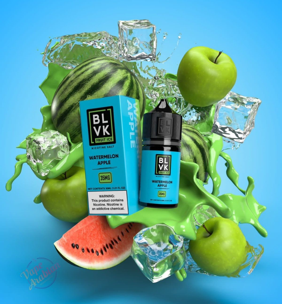 BLVK Fruit Ice Nic Salt 30ml In UAE