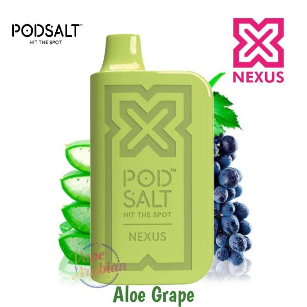 POD SALT NEXUS 6000 Puffs- Aloe Grape