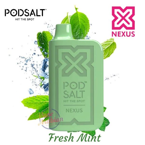 POD SALT NEXUS 6000 Puffs- Fresh Mint