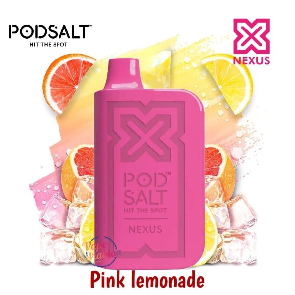 POD SALT NEXUS 6000 Puffs- Pink Lemonade