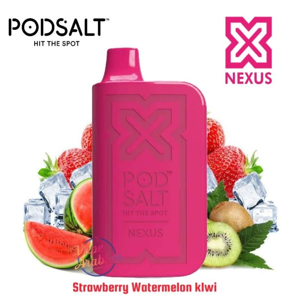 POD SALT NEXUS 6000 Puffs- Strawberry Watermelon Kiwi
