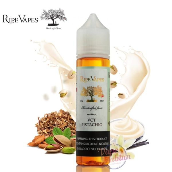 VCT Ripe Vapes 60ml E-Liquid VCT Pistachio