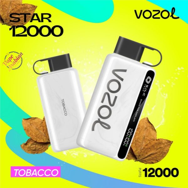 VOZOL STAR 12000 Puffs- Tobacco