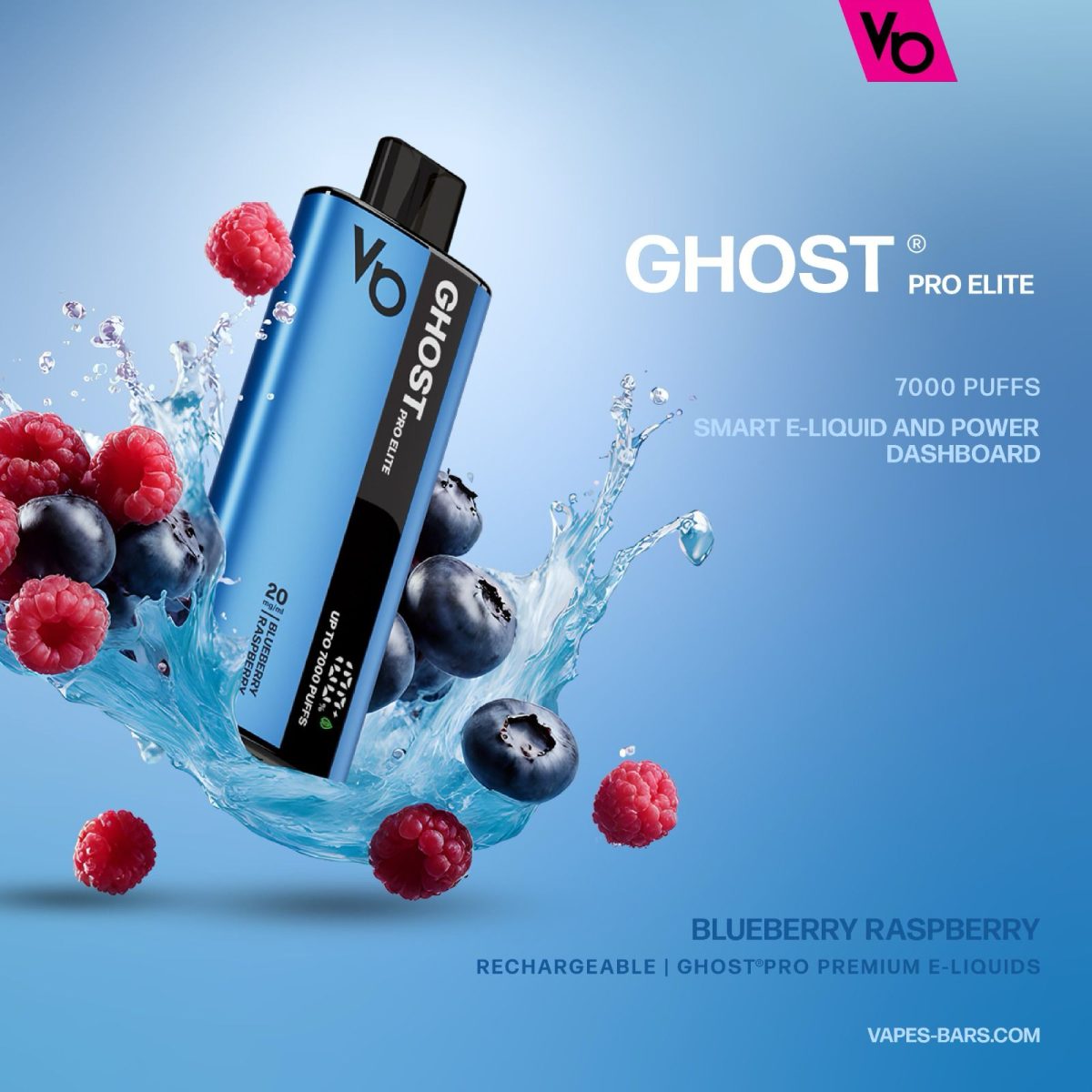 Ghost Pro Elite 7000 Puffs Disposable Vape In UAE