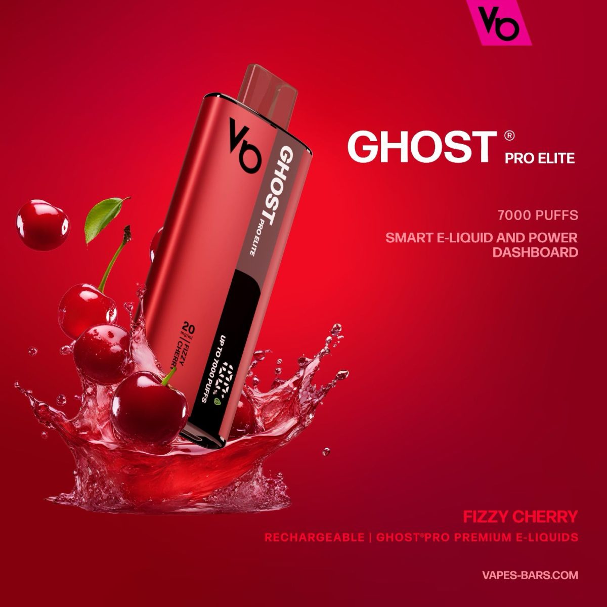 Ghost Pro Elite 7000 Puffs Disposable Vape In UAE