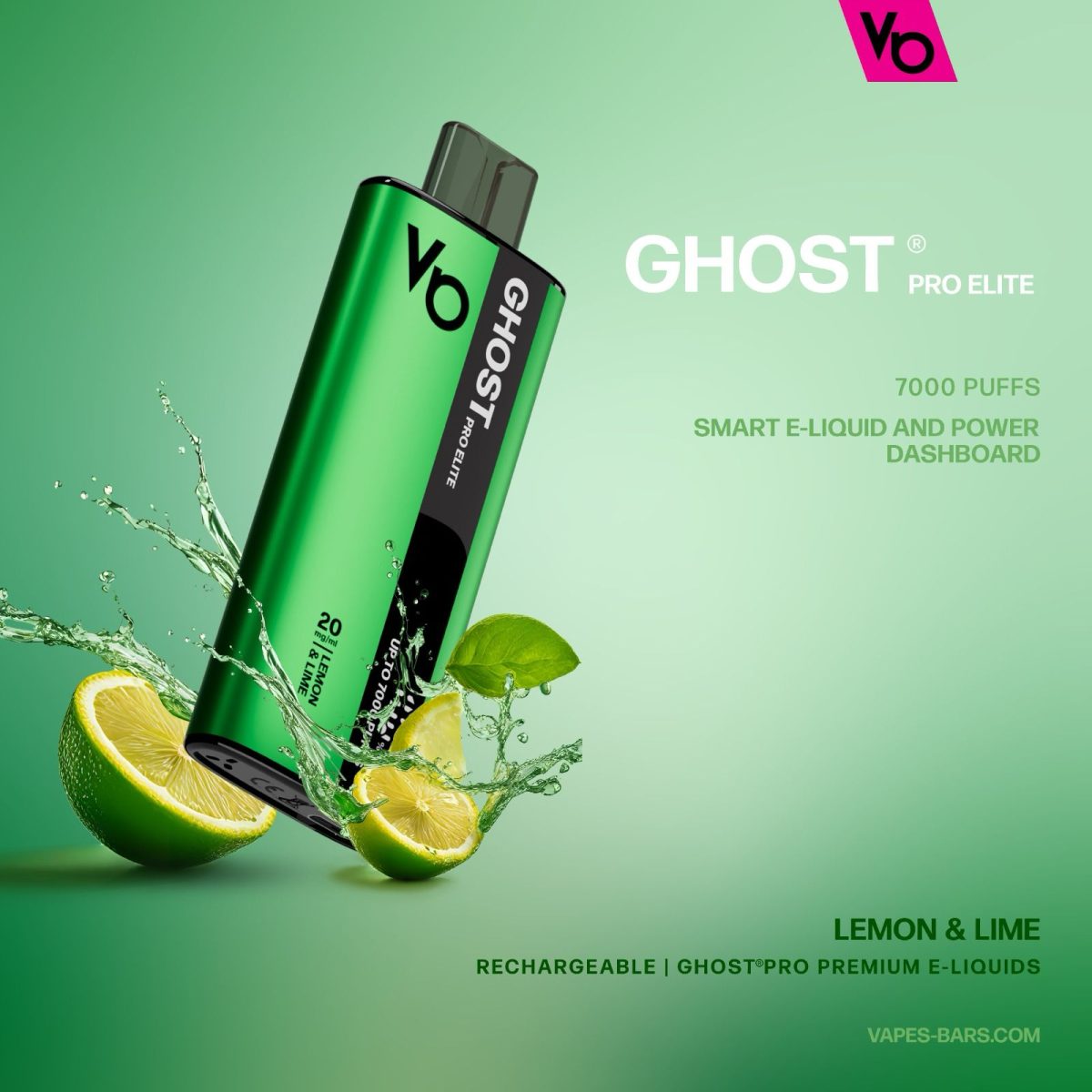 Ghost Pro Elite 7000 Puffs Disposable Vape In UAE