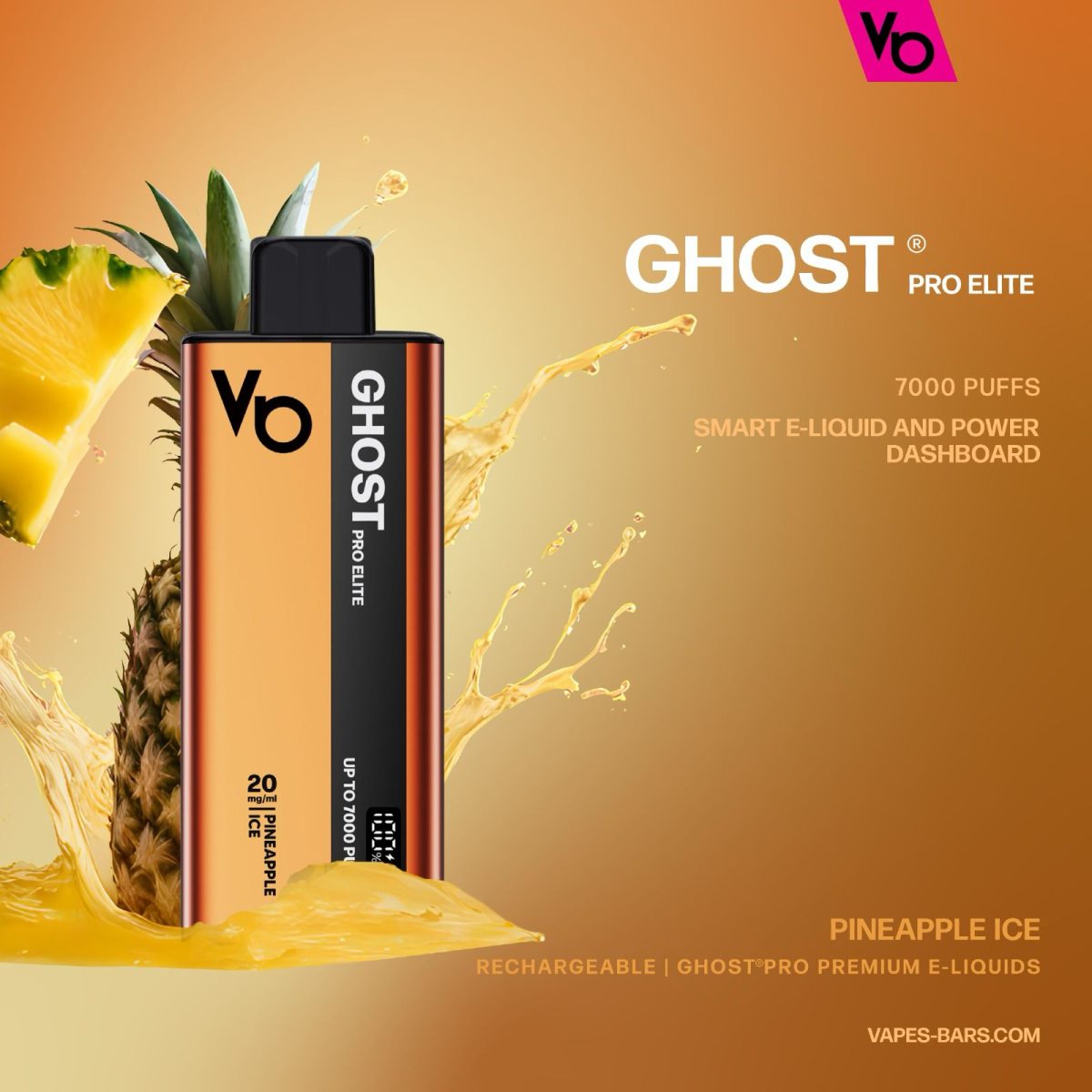 Ghost Pro Elite 7000 Puffs Disposable Vape In UAE