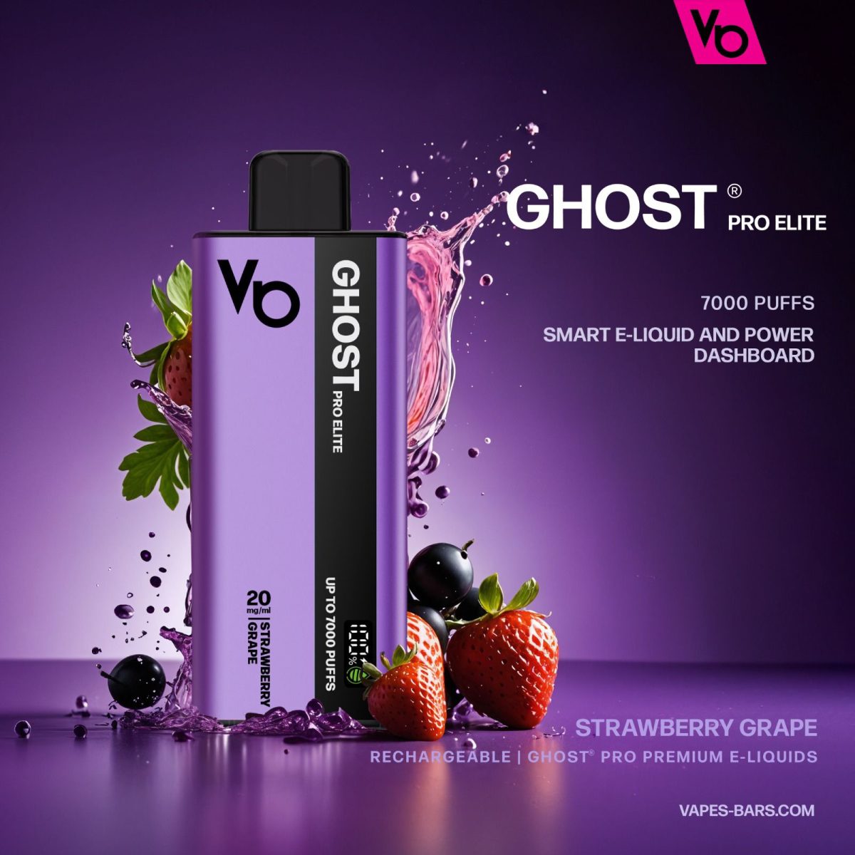 Ghost Pro Elite 7000 Puffs Disposable Vape In UAE