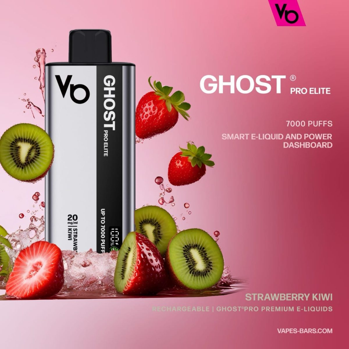 Ghost Pro Elite 7000 Puffs Disposable Vape In UAE