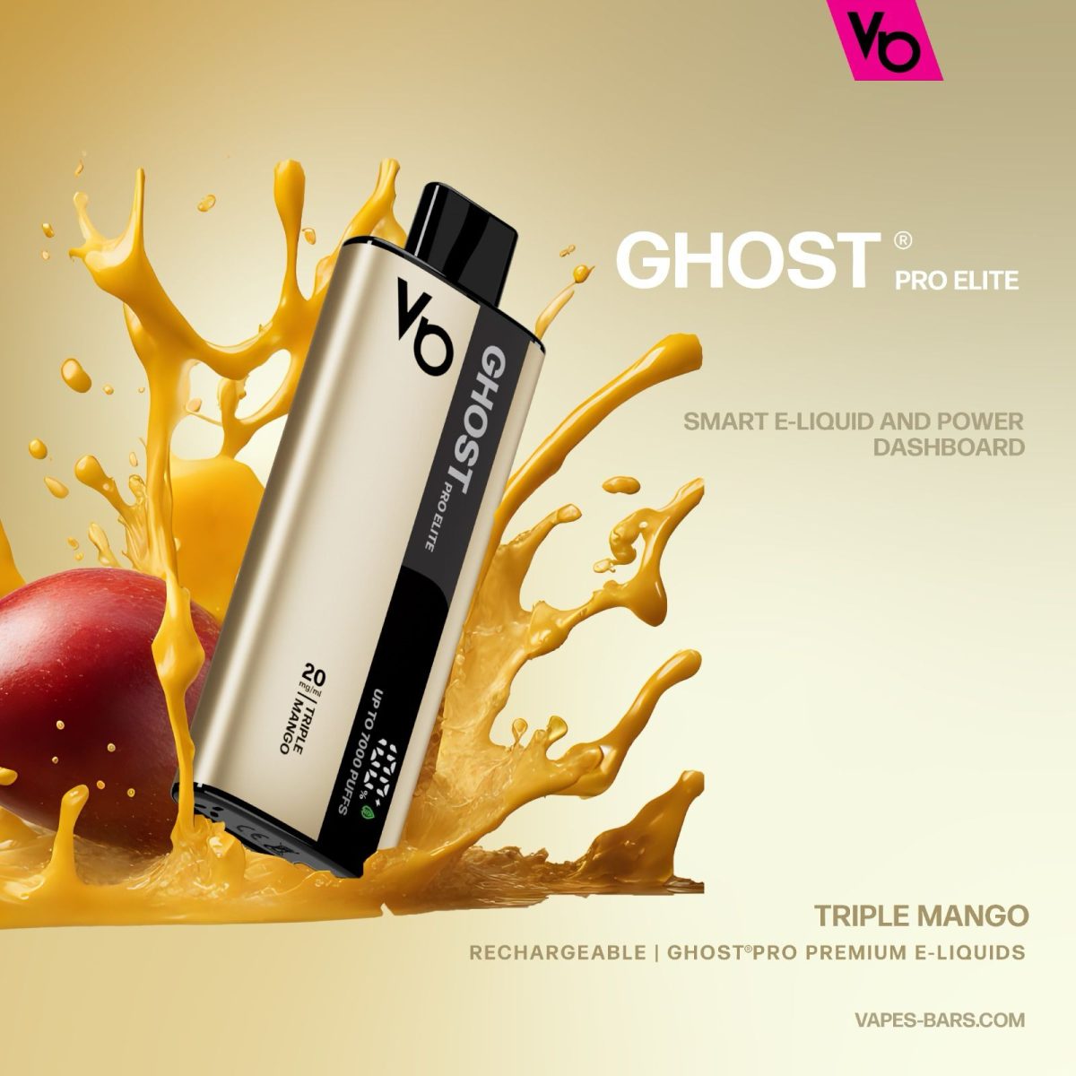 Ghost Pro Elite 7000 Puffs Disposable Vape In UAE