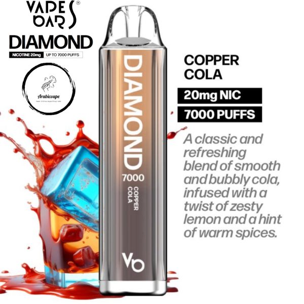 Vape Bars Diamond Disposable Vape- Copper Cola