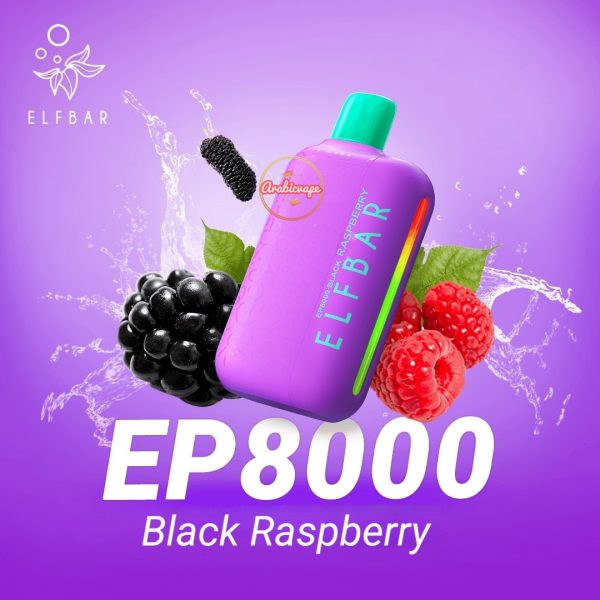 ELF Bar EP8000 Disposable Pod- Blck Raspberry