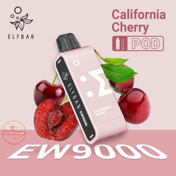 ELFBAR EW9000 Pods 9000 Puffs- California Cherry