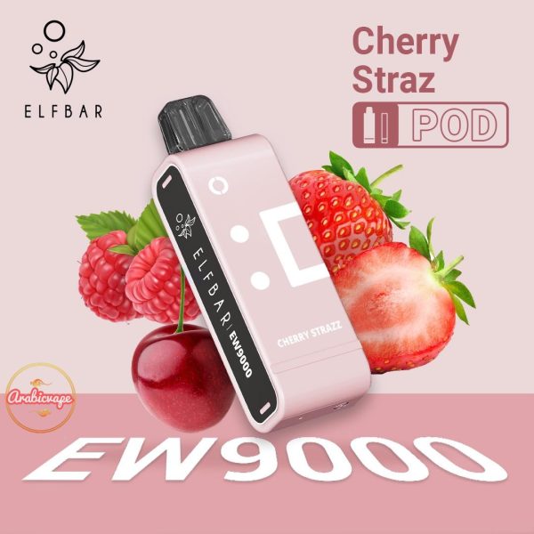 ELFBAR EW9000 Pods 9000 Puffs- Cherry Straz