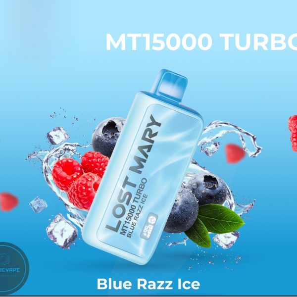 Lost Mary MT15000 Turbo Disposable- Blue Razz Ice