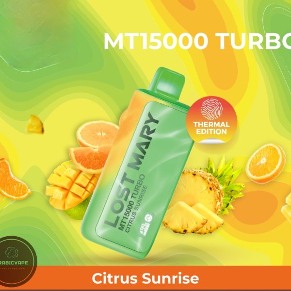 Lost Mary MT15000 Turbo Disposable- Citrus Sunrise