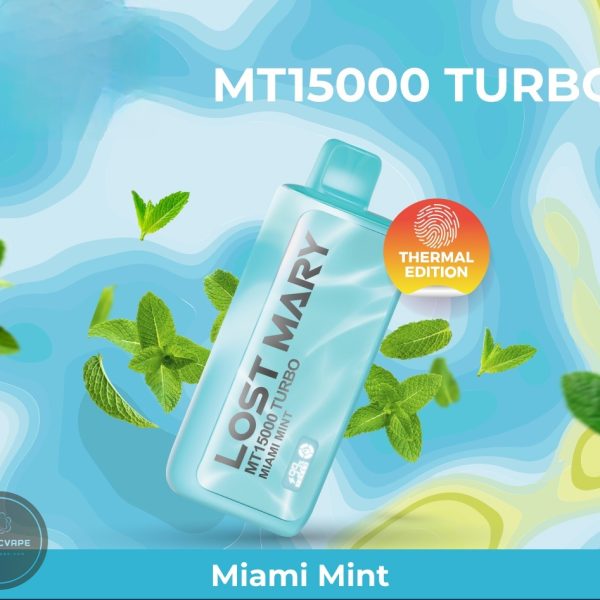 Lost Mary MT15000 Turbo Disposable- Miami Mint