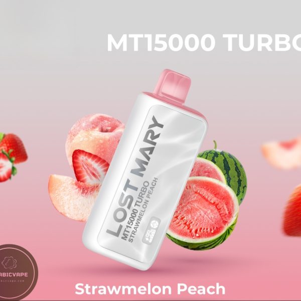 Lost Mary MT15000 Turbo Disposable- Strawmelon Peach