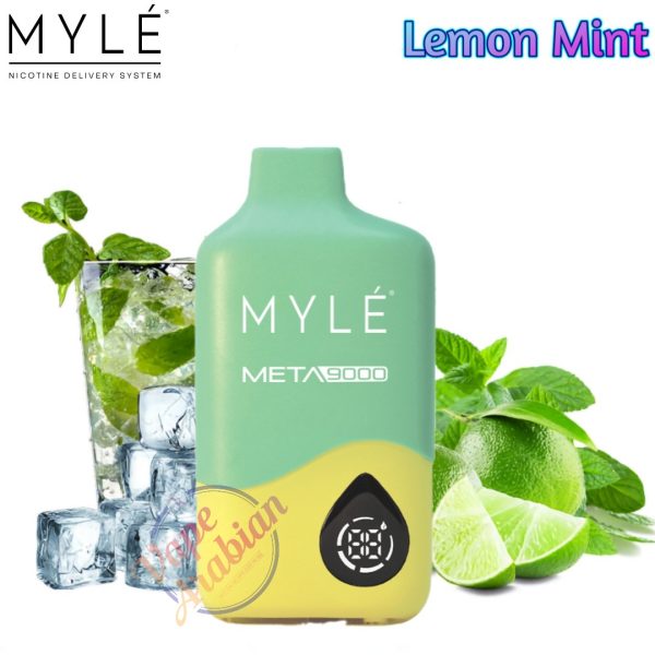 Myle Meta 9000 Disposable Vape- Lemon Mint