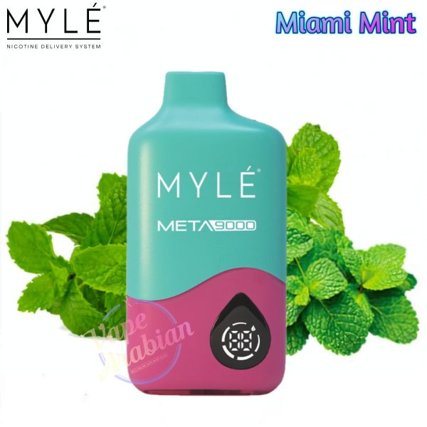 Myle Meta 9000 Disposable Vape- Miami Mint