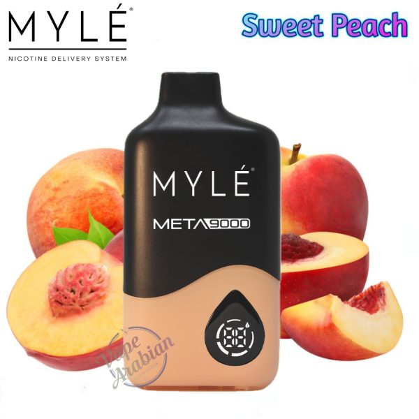 Myle Meta 9000 Disposable Vape- Sweet Peach