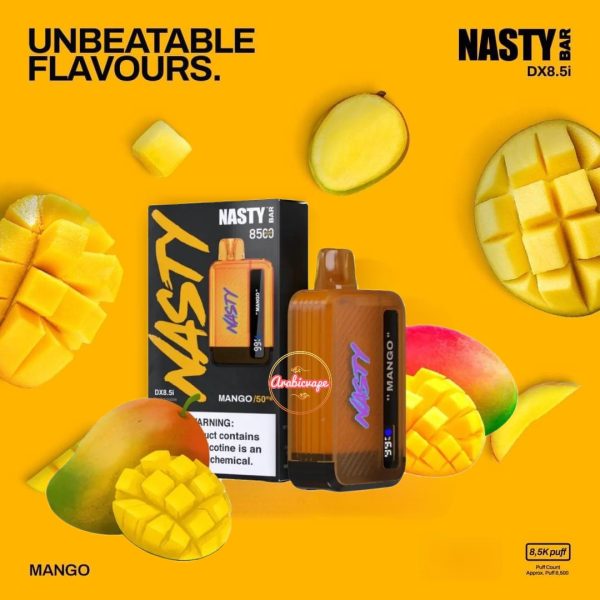 New Nasty Bar 8500 Puffs- Mango