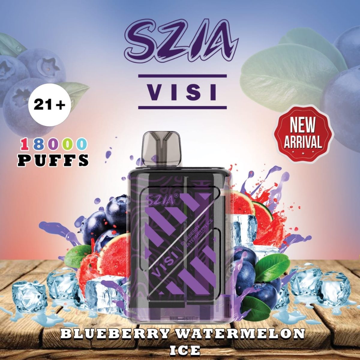 SZIA Visi 18000 Puffs Disposable Vape In UAE