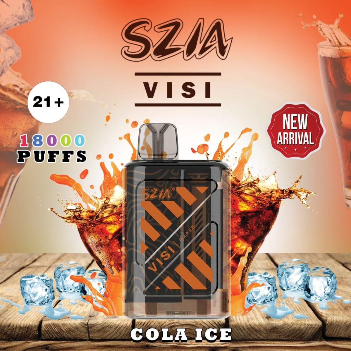 SZIA Visi 18000 Puffs Disposable Vape In UAE