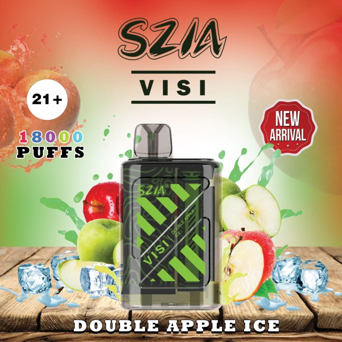 SZIA Visi 18000 Puffs Disposable Vape In UAE