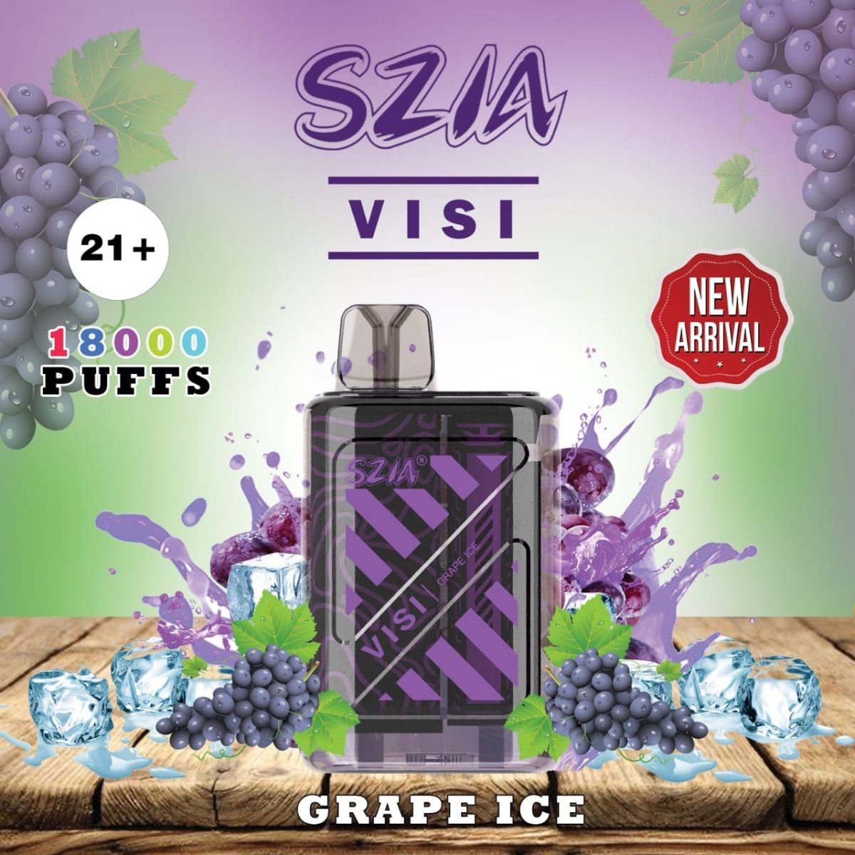 SZIA Visi 18000 Puffs Disposable Vape In UAE