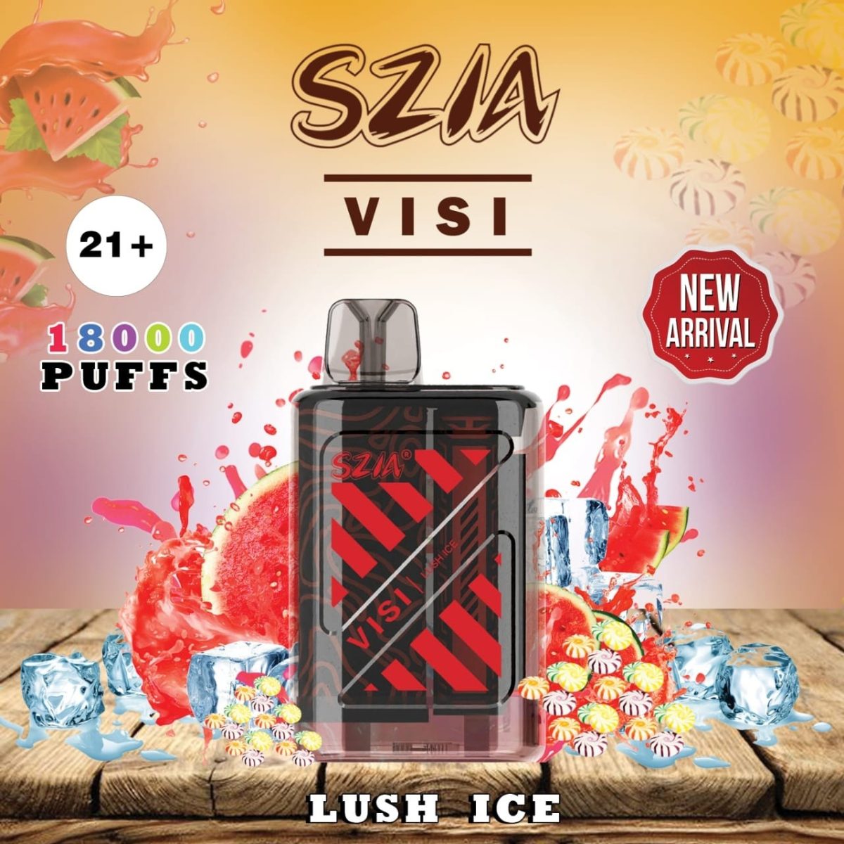 SZIA Visi 18000 Puffs Disposable Vape In UAE