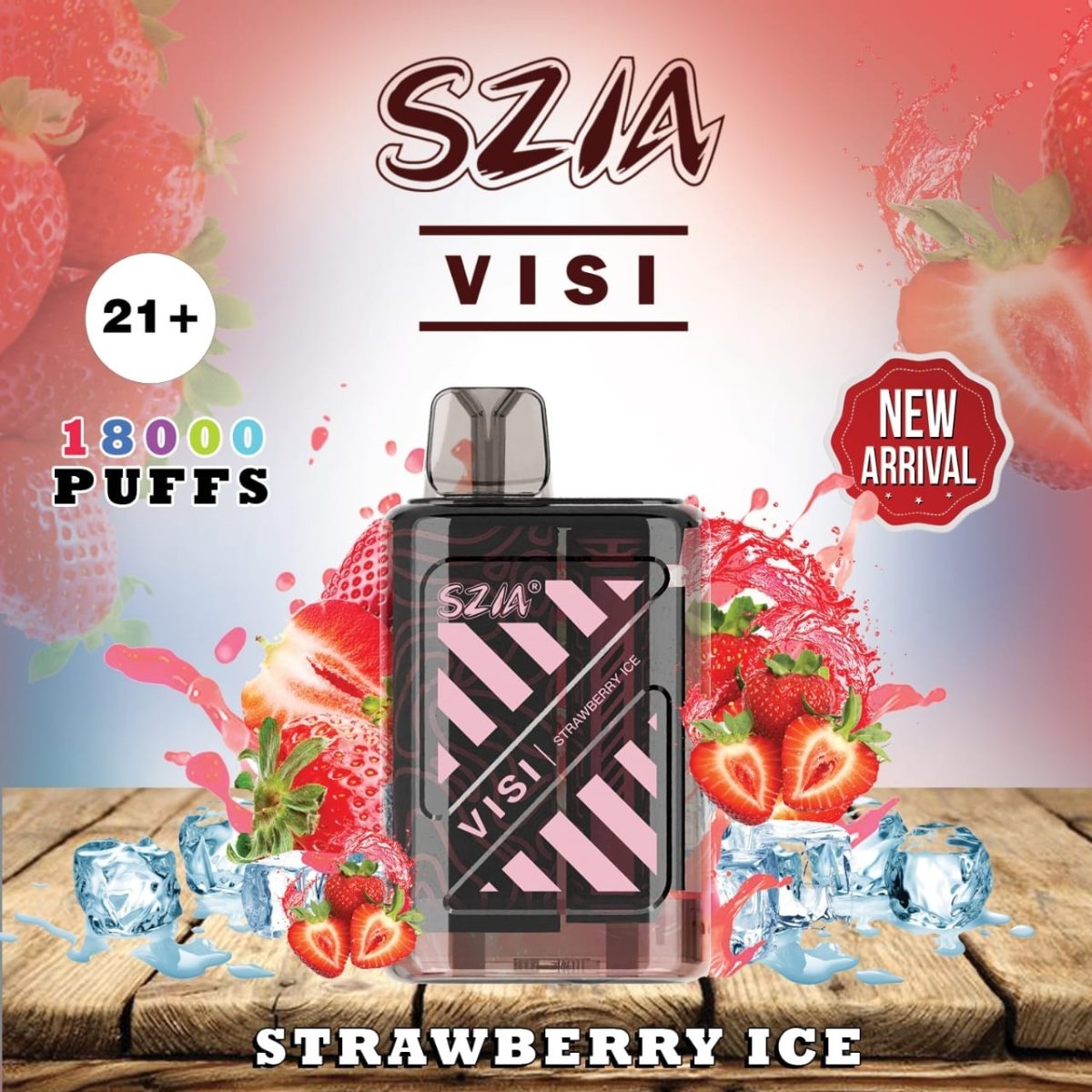 SZIA Visi 18000 Puffs Disposable Vape In UAE