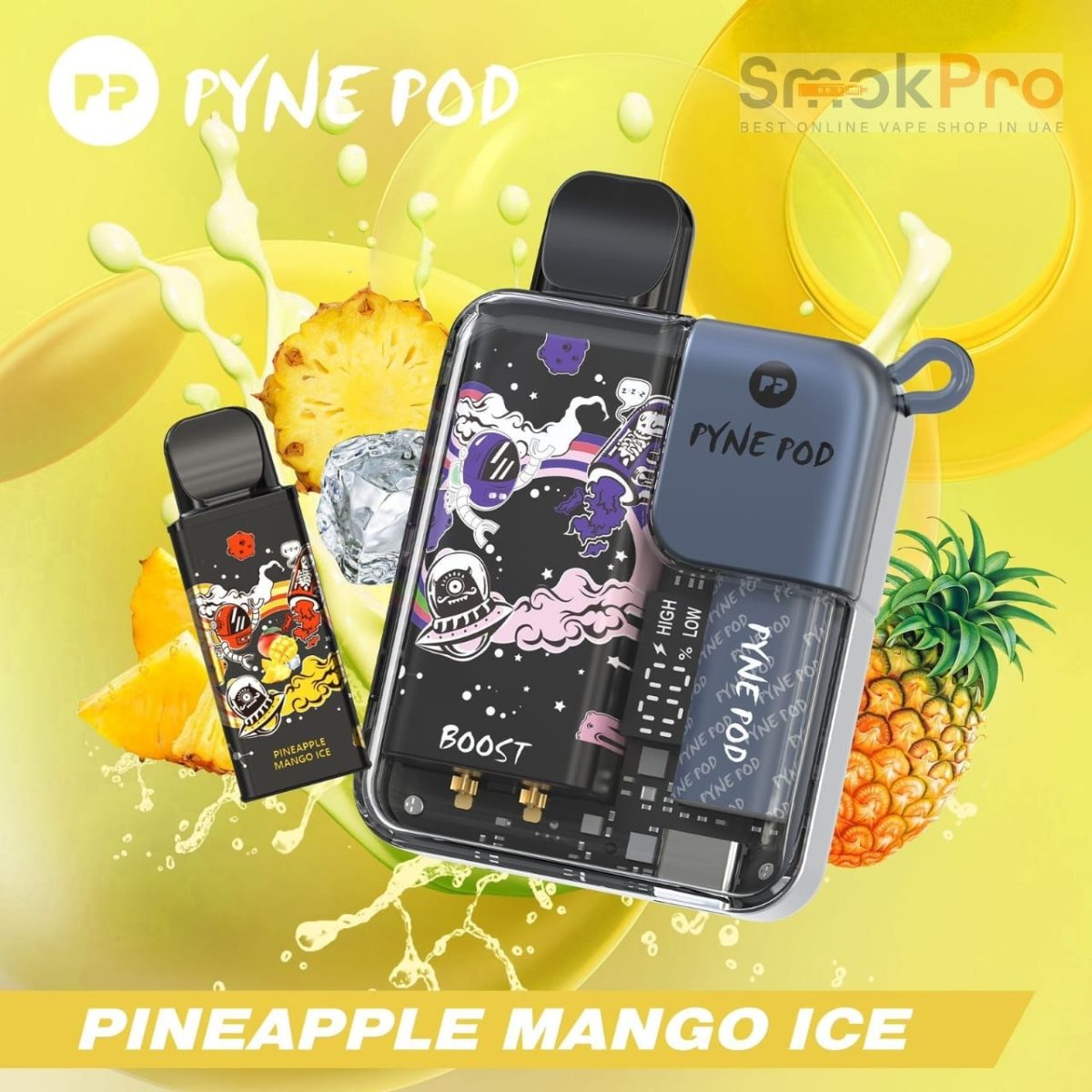 Pyne Pod 8000 Puffs Disposable Vape (Replaceable Pod) In UAE