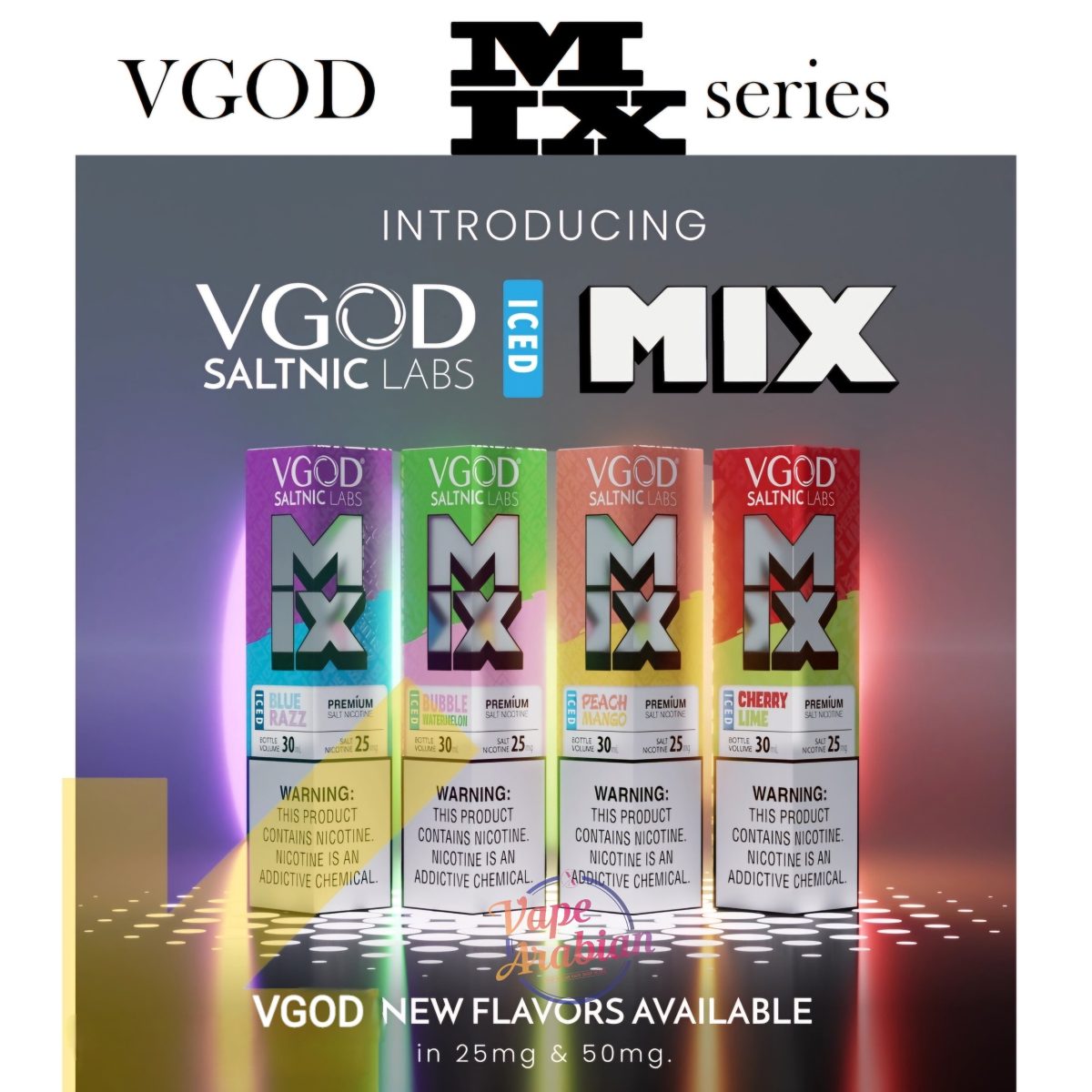 VGOD Iced Mix Series Salt 30ml In UAE