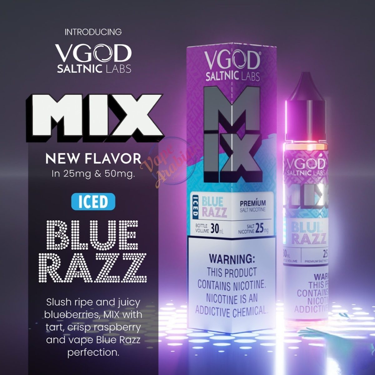 VGOD Iced Mix Series Salt 30ml In UAE