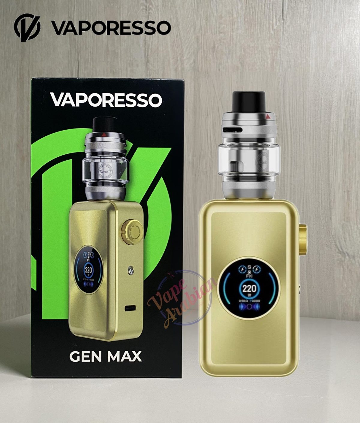 Vaporesso GEN MAX Kit 220W With iTank T Atomizer 6ml In UAE