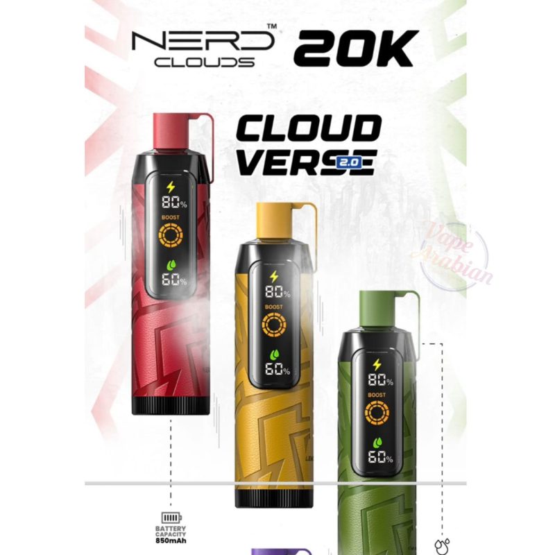 Nerd Cloud 20000 Puffs Disposable Vape