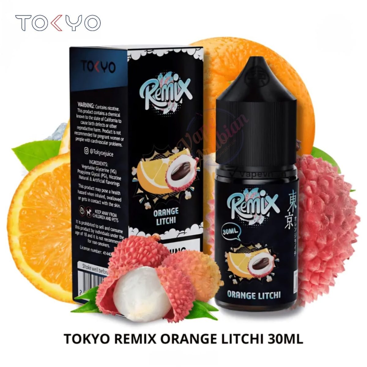 Tokyo Remix Series Saltnic 30ml E-liquid In UAE