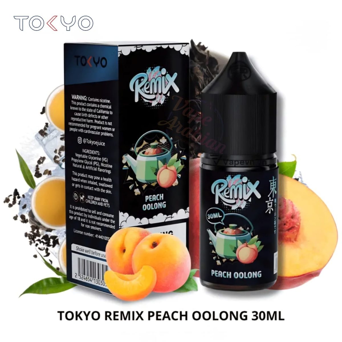 Tokyo Remix Series Saltnic 30ml E-liquid In UAE