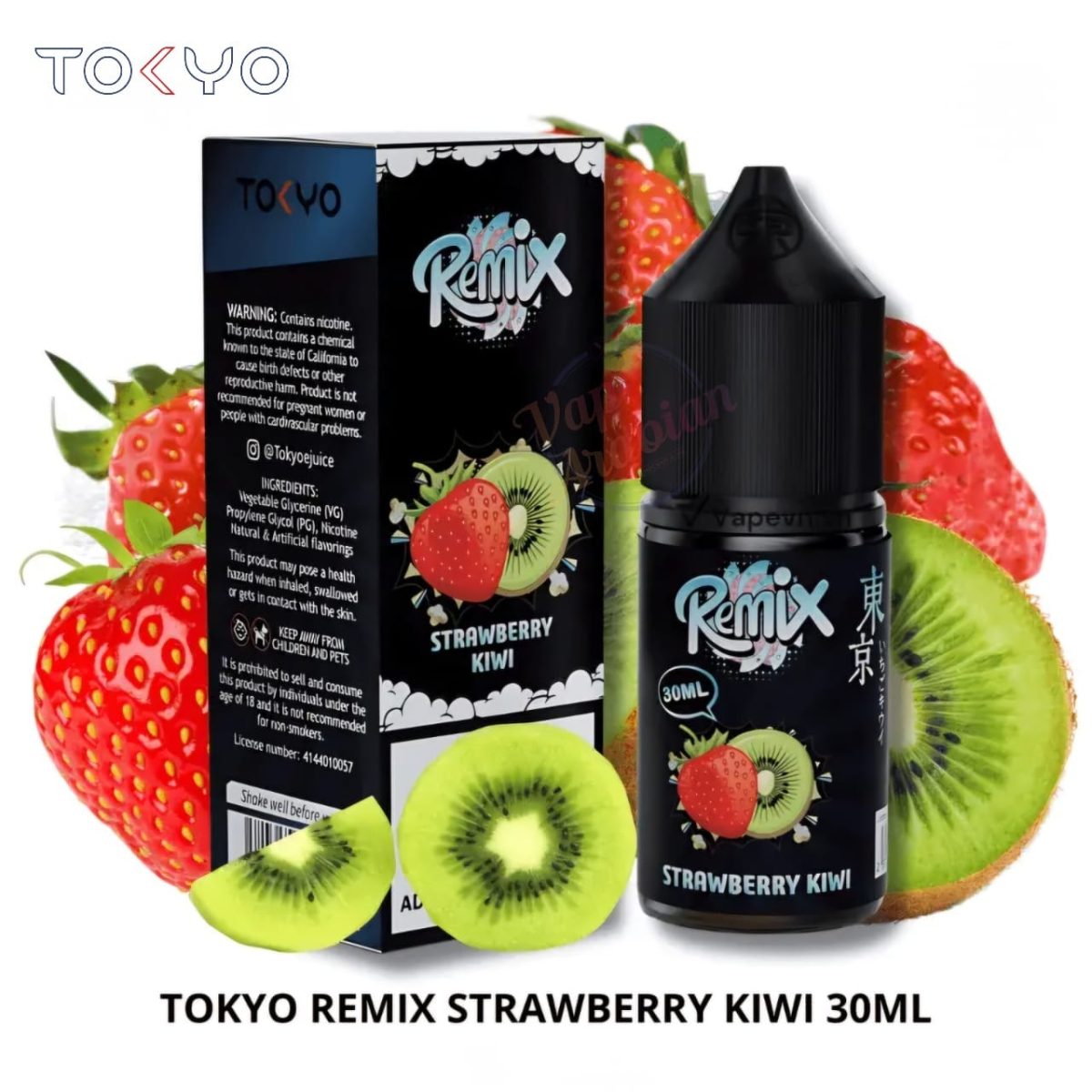 Tokyo Remix Series Saltnic 30ml E-liquid In UAE