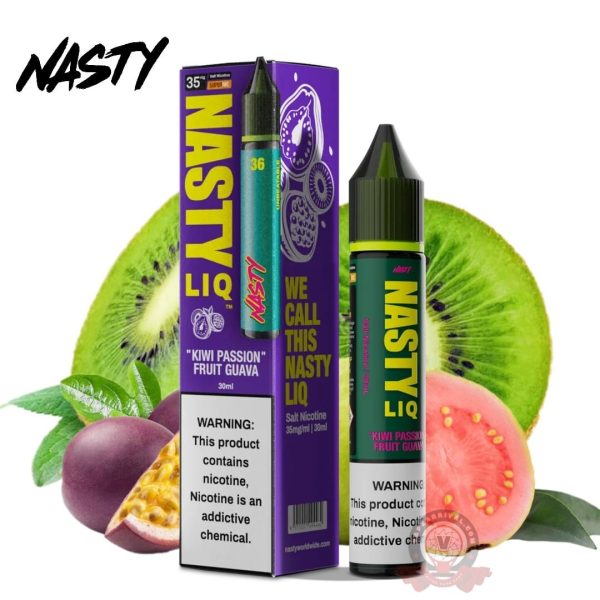 Nasty Liq Nicotine Salt- Kiwi Passion Fruit Guava