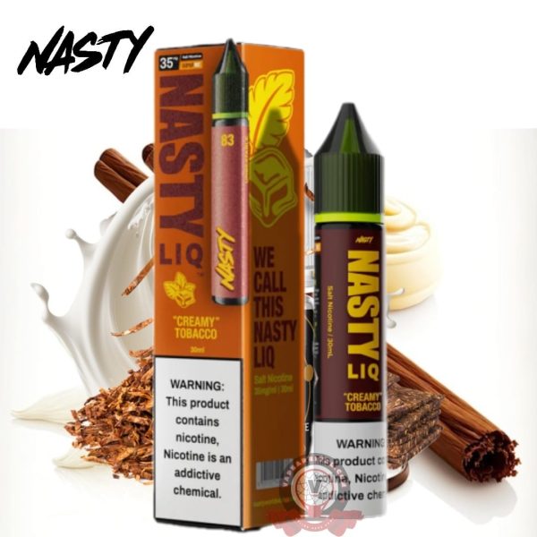 Nasty Liq Nicotine Salt- Creamy Tobacco