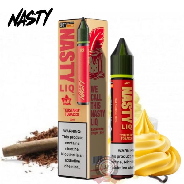 Nasty Liq Nicotine Salt- Custard Tobacco