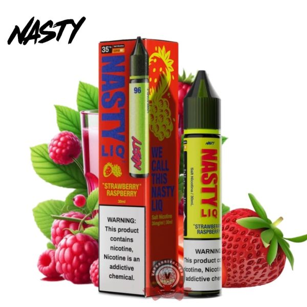 Nasty Liq Nicotine Salt- Strawberry Raspberry