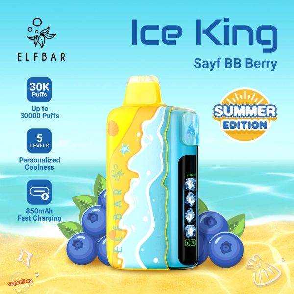 ELF BAR Ice King 30000 Puffs- Sayf BB Berry