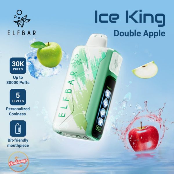 Elf Bar Ice King 30000 Puffs- Double Apple