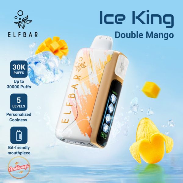 Elf Bar Ice King 30000 Puffs- Double Mango