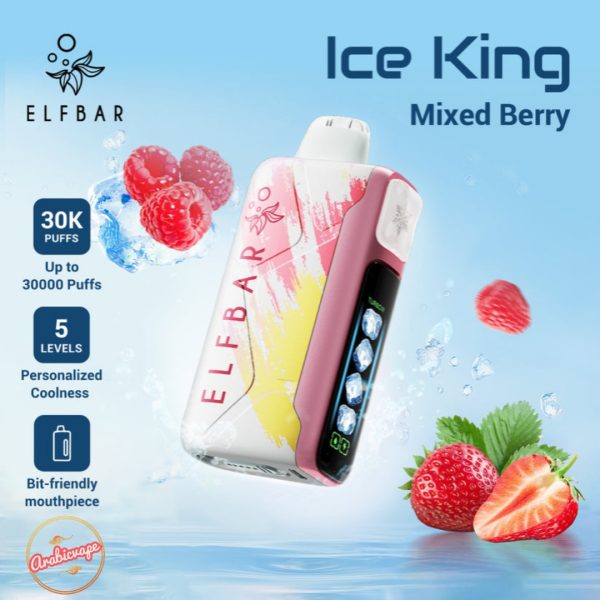 Elf Bar Ice King 30000 Puffs- Mixed Berry