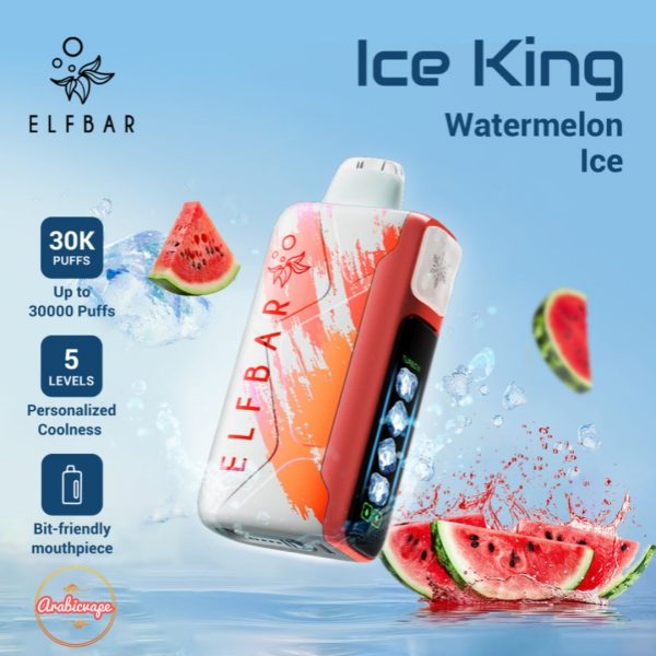 Elf Bar Ice King 30000 Puffs- Watermelon Ice