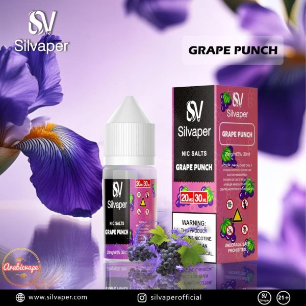 Silvaper 20mg Salt Nic- Grape Punch